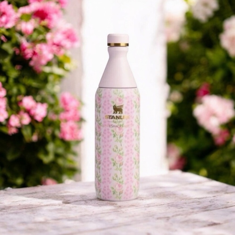 UNOPENED BOX Stanley Blooming Heirloom Love Shack Fancy All Day Slim Bottle